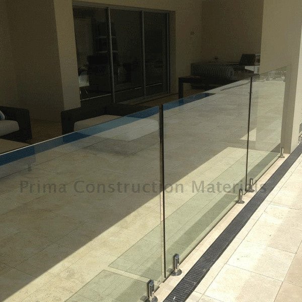 S-Swimming pools spigot glass railing foshan factory