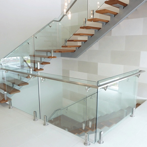 S-New design stainless steel glass railing spigot for frameless glass balustrade