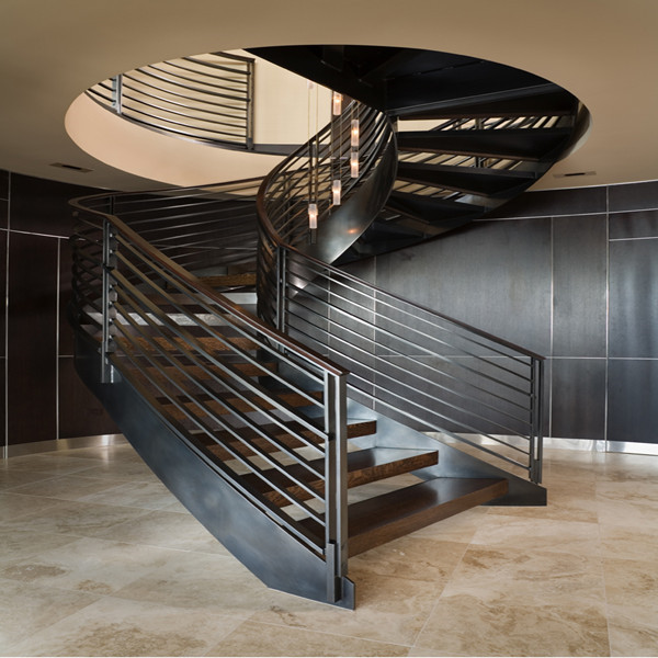 J- New models of curved stairs for second floor