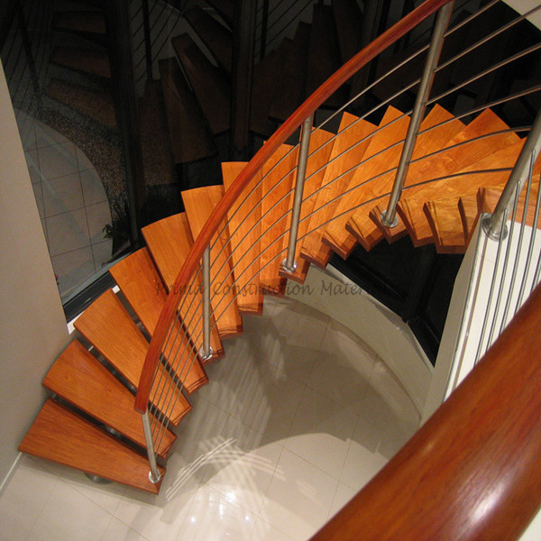 J-exterior iron stairs curved stairs indoor stairs wood prices