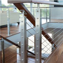Low Cost Stainless Steel cable Railing for staircase made in China-A