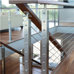 Low Cost Stainless Steel cable Railing for staircase made in China-A