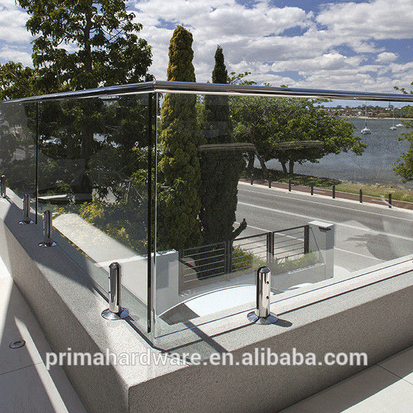 S-Easy installation and strong spigot glass balustrade for balcony