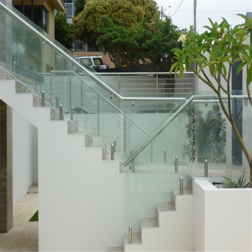 S-Stainless steel 316 handrail glass bracket pool railing glass spigot