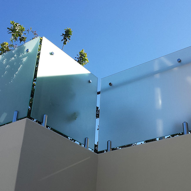 S-New design stainless steel glass railing spigot for frameless glass balustrade