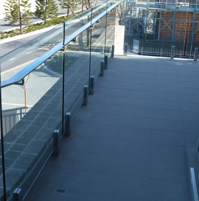 S-Frameless glass fencing stainless steel spigot for balustrade handrail