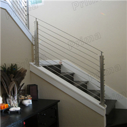 Stainless Steel Fence Balustrade Wire Fence Post Glass Stair Railing Cable Balustrade-A