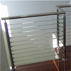 Modern Installation Vertical Wire Balustrade Handrail Systems Stair Balcony Stainless Steel Wire Rope Cable Railing-A