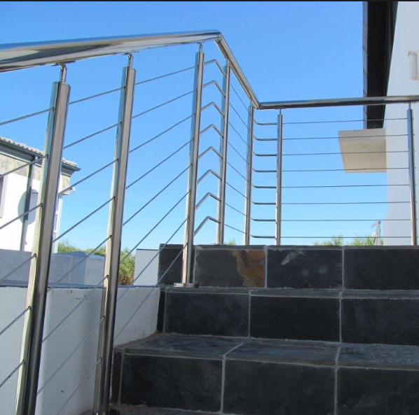 S-Interior and Exterior Stainless Steel Cable Railing