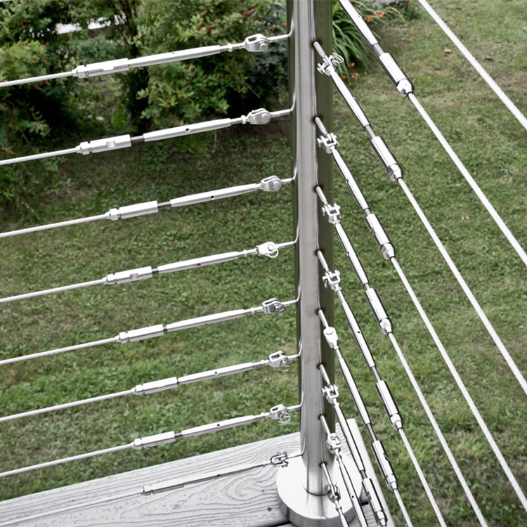 S-Interior cable Railing for staircase railing cable railing