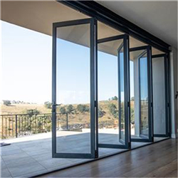 Customized modern design aluminum glass casement/ swing door-A