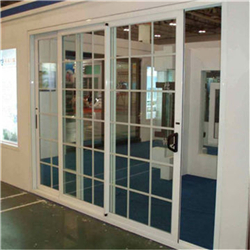 Double Glazed doors Aluminum frame tempered glass swing door-A