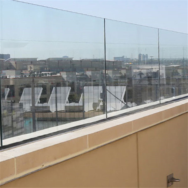 J-Top Manufacturer Deck glass Balustrade  Handrails