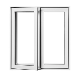 modern design aluminum glass casement/ swing window customized window-A